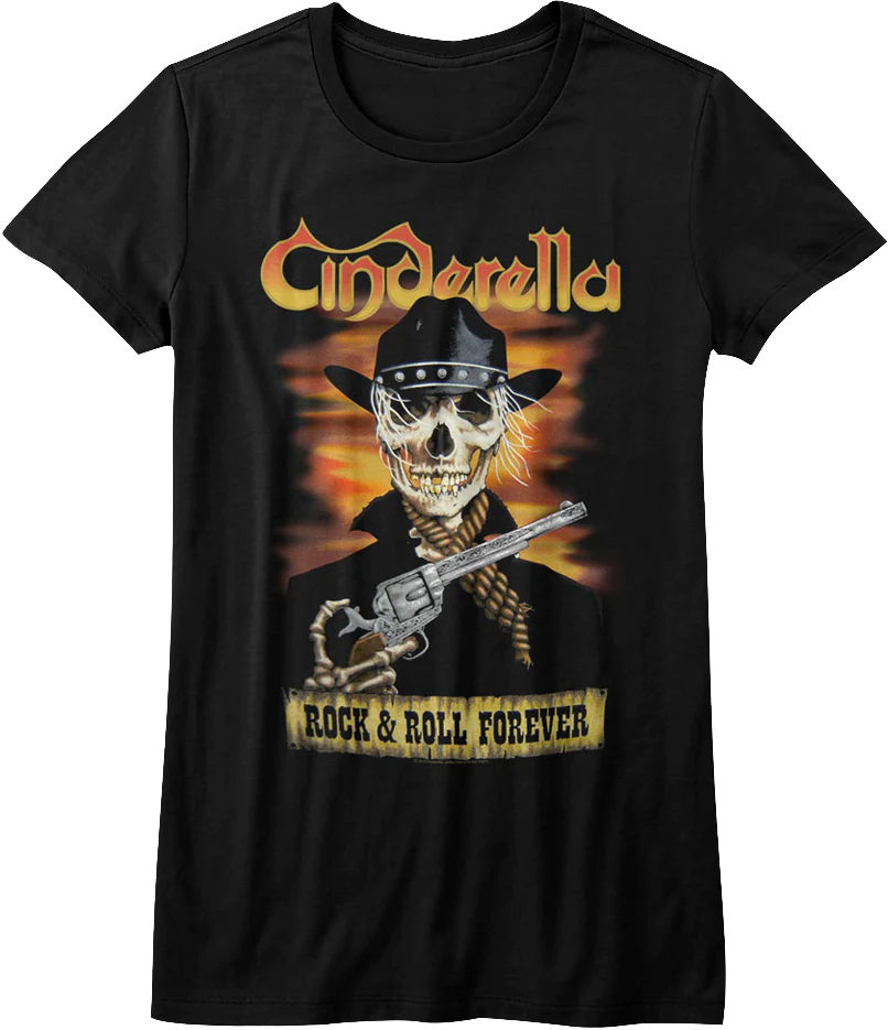 Ladies Rock and Roll Forever Cinderella Shirt MS03149