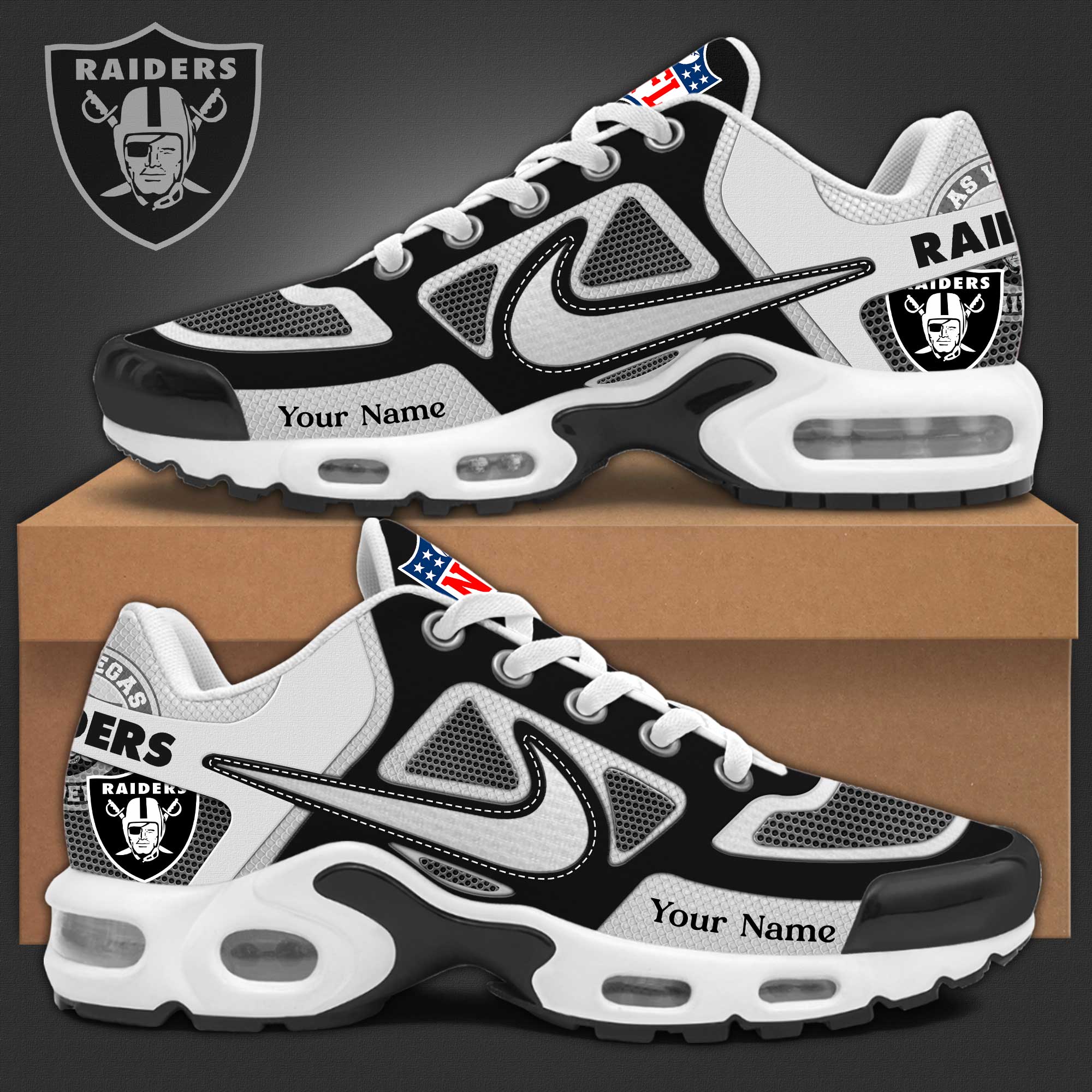 Las Vegas Raiders Sport Shoes Editions Limited PT72309