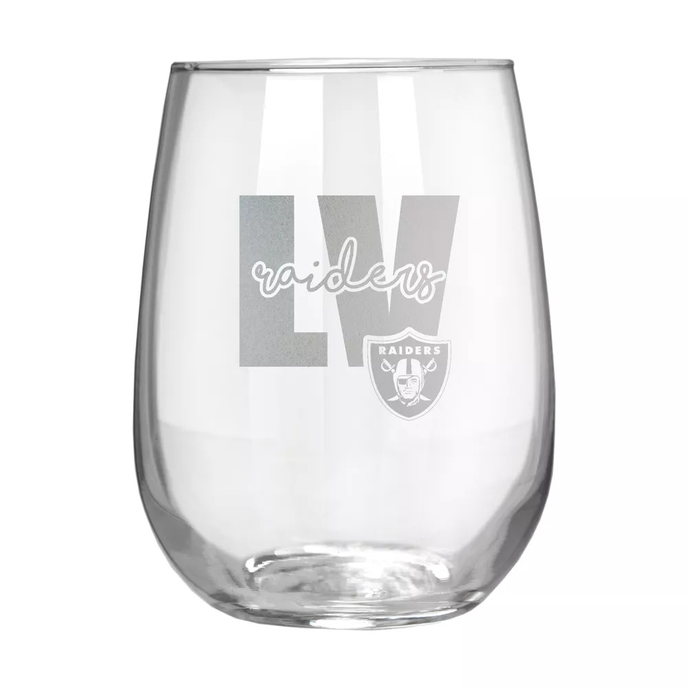 Las Vegas Raiders Wine Glass PT74942