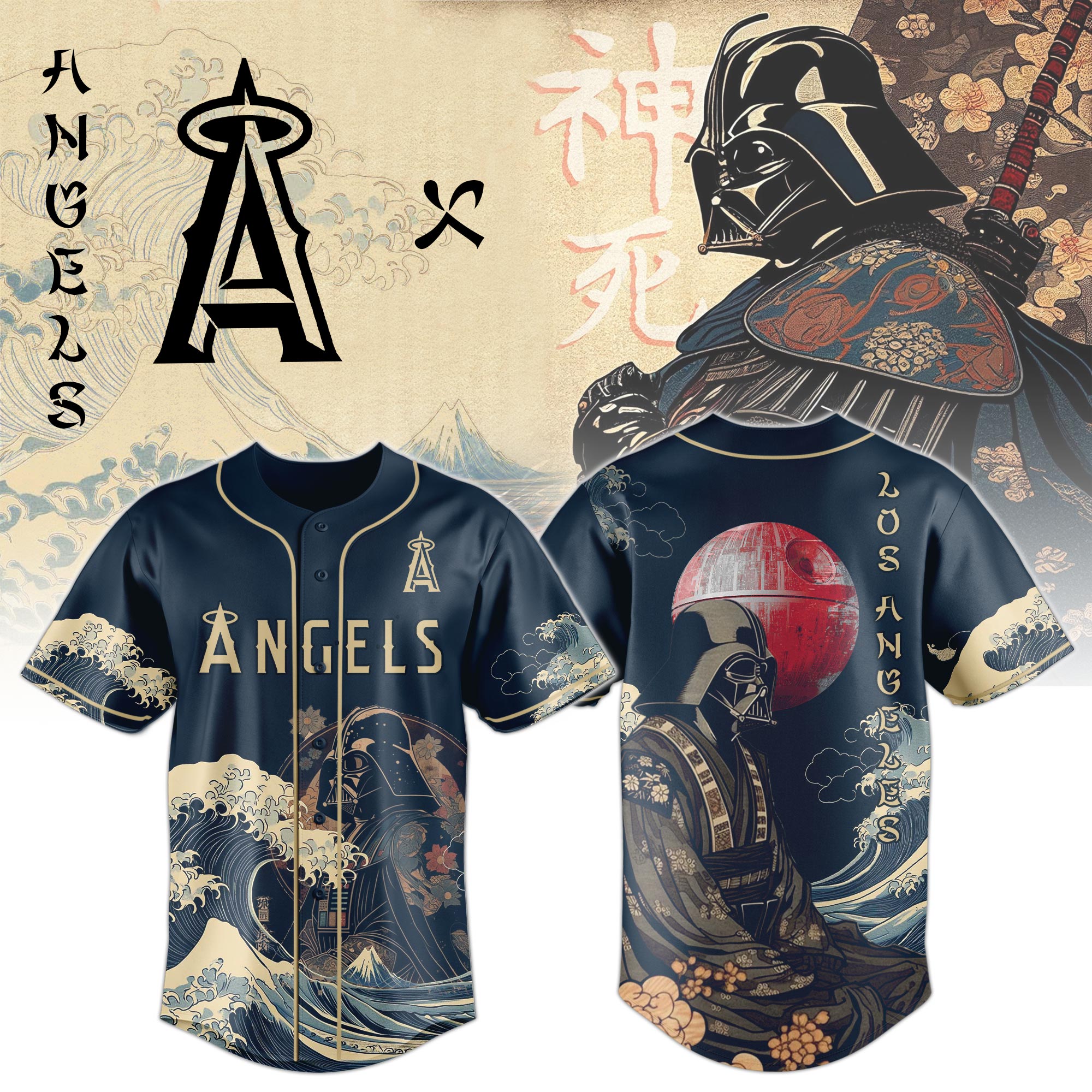 Lord Vader X Angels 2025 Japan Edition Jersey PT71808
