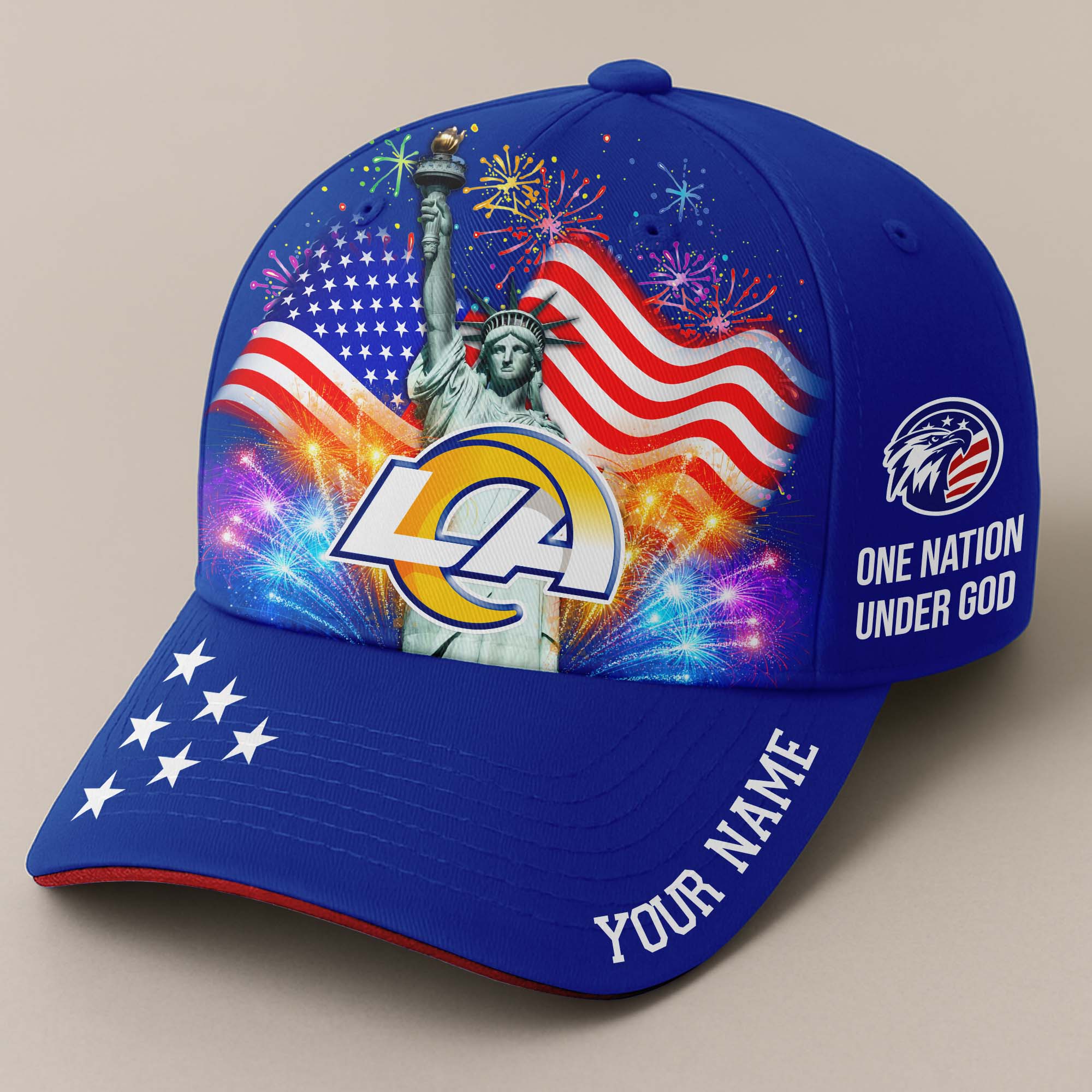Los Angeles Rams Independence Day Cap PT68516