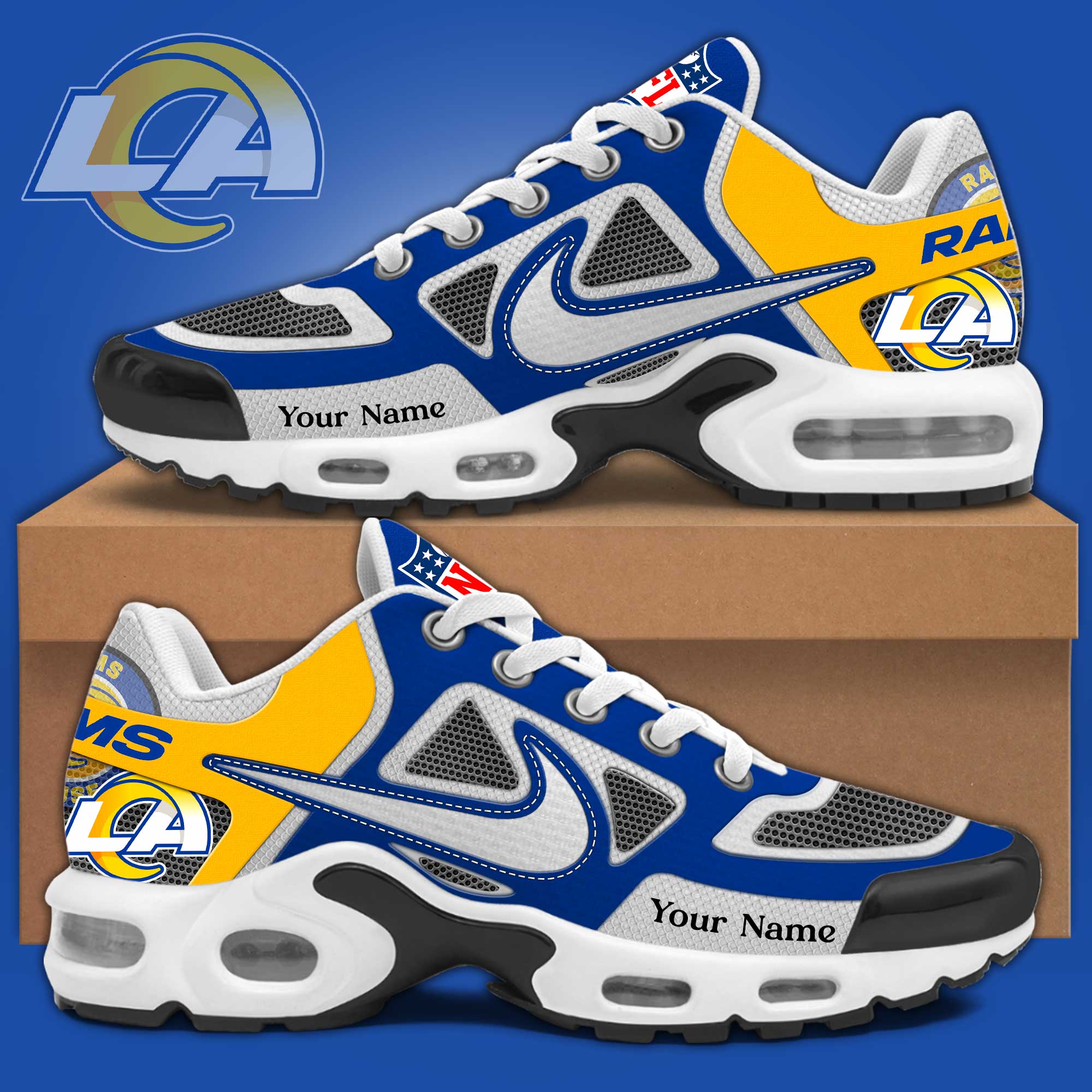 Los Angeles Rams Sport Shoes Editions Limited PT72311
