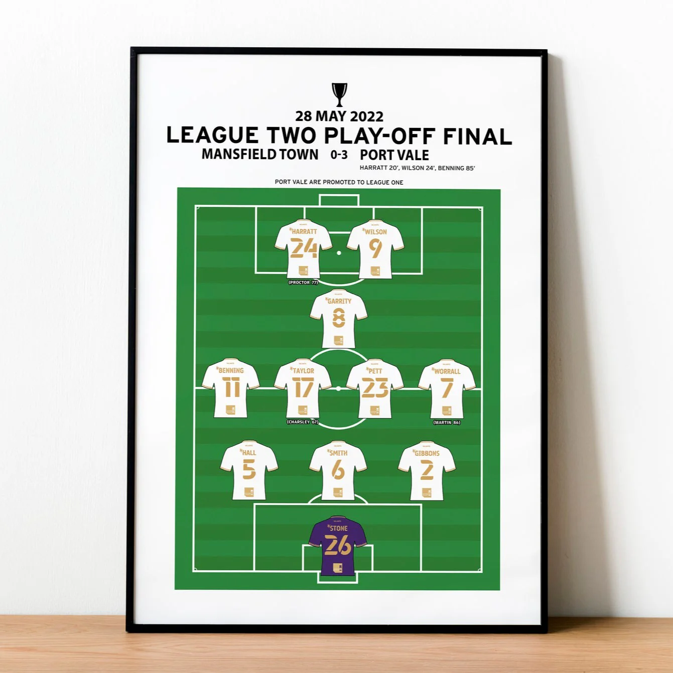 Mansfield Town 0-3 Port Vale - League Two Play-Off Final 2022 PT69078