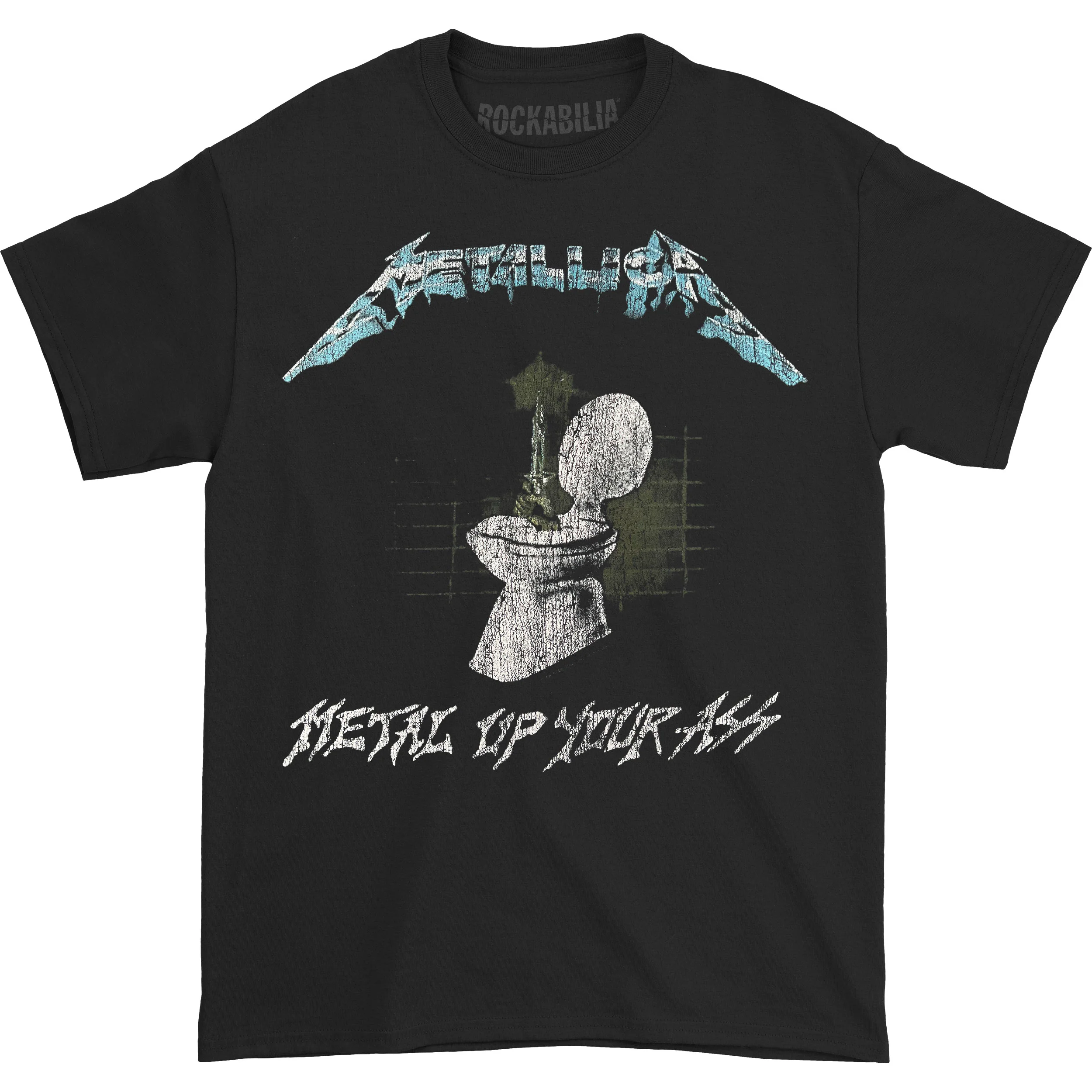 Metal Up Your Ass Back Print Slim Fit T-shirt MS00053