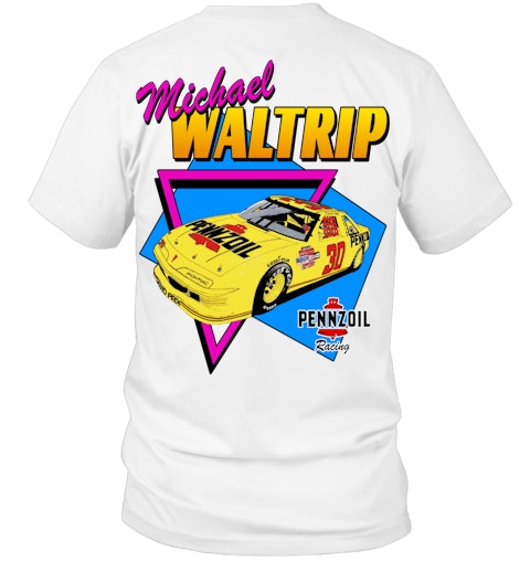Michael Waltrip Nct (4) T-shirt PT73107