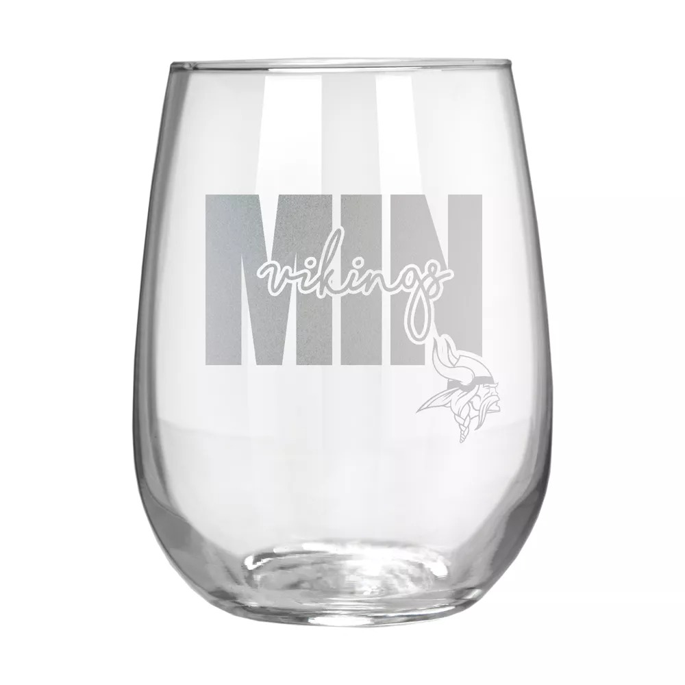 Minnesota Vikings Wine Glass PT74945