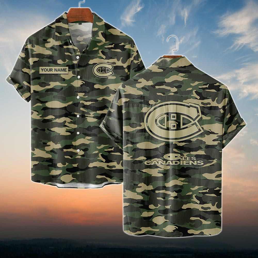 Montreal Canadiens Hawaii Shirt PT69694