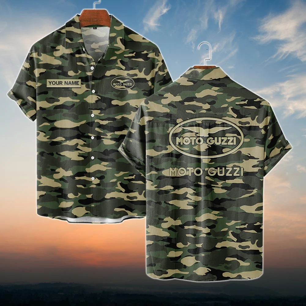 Moto Guzzi Hawaii Shirt PT69931