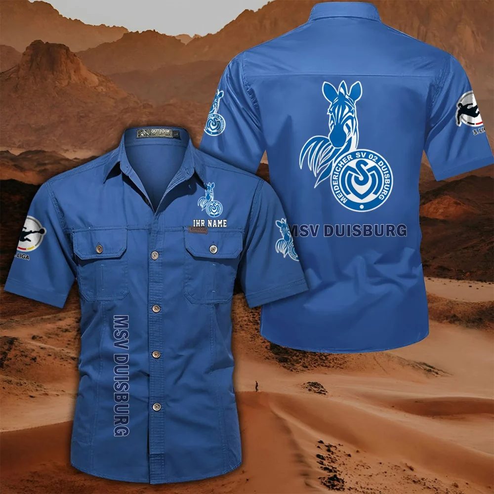 Msv Duisburg Pocket Short Sleeve Shirt PT71394