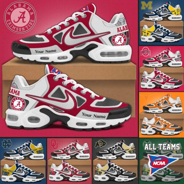 NCAA Shoes Personalized Air Max Plus Sneakers 2025 New PT76397