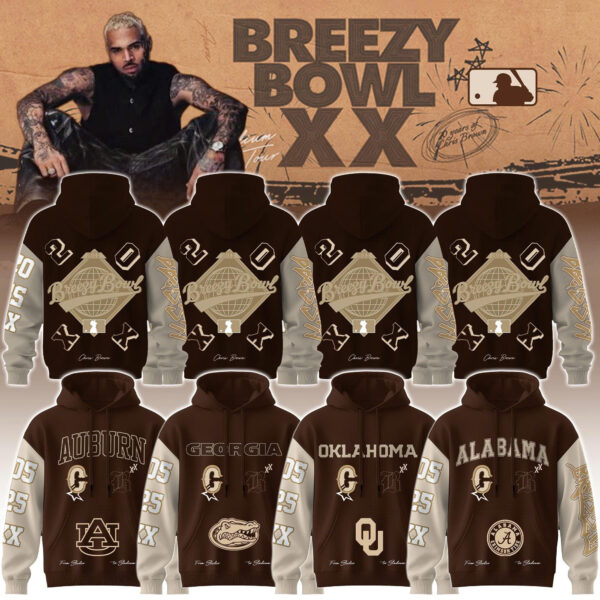 NCAA x Breezy Hoodie Editions Limited 2025 PT76399