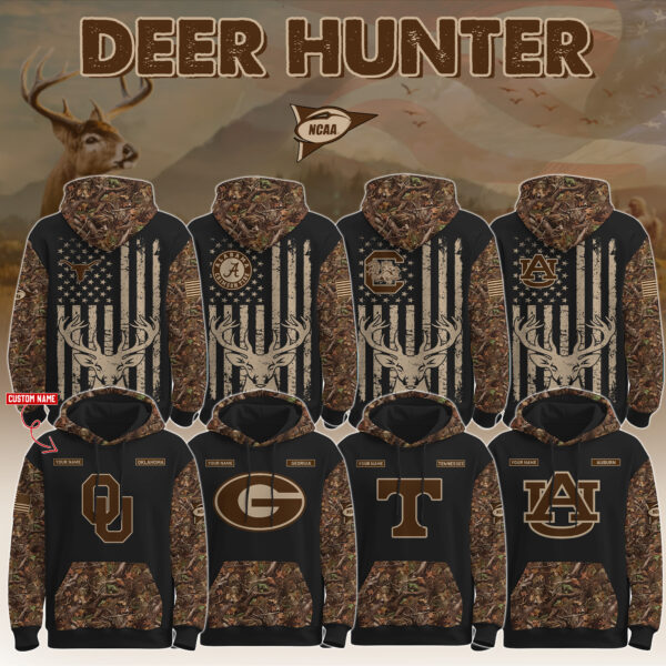 NCAA x Deer Hunter Hoodie Editions Limited 2025 PT76400