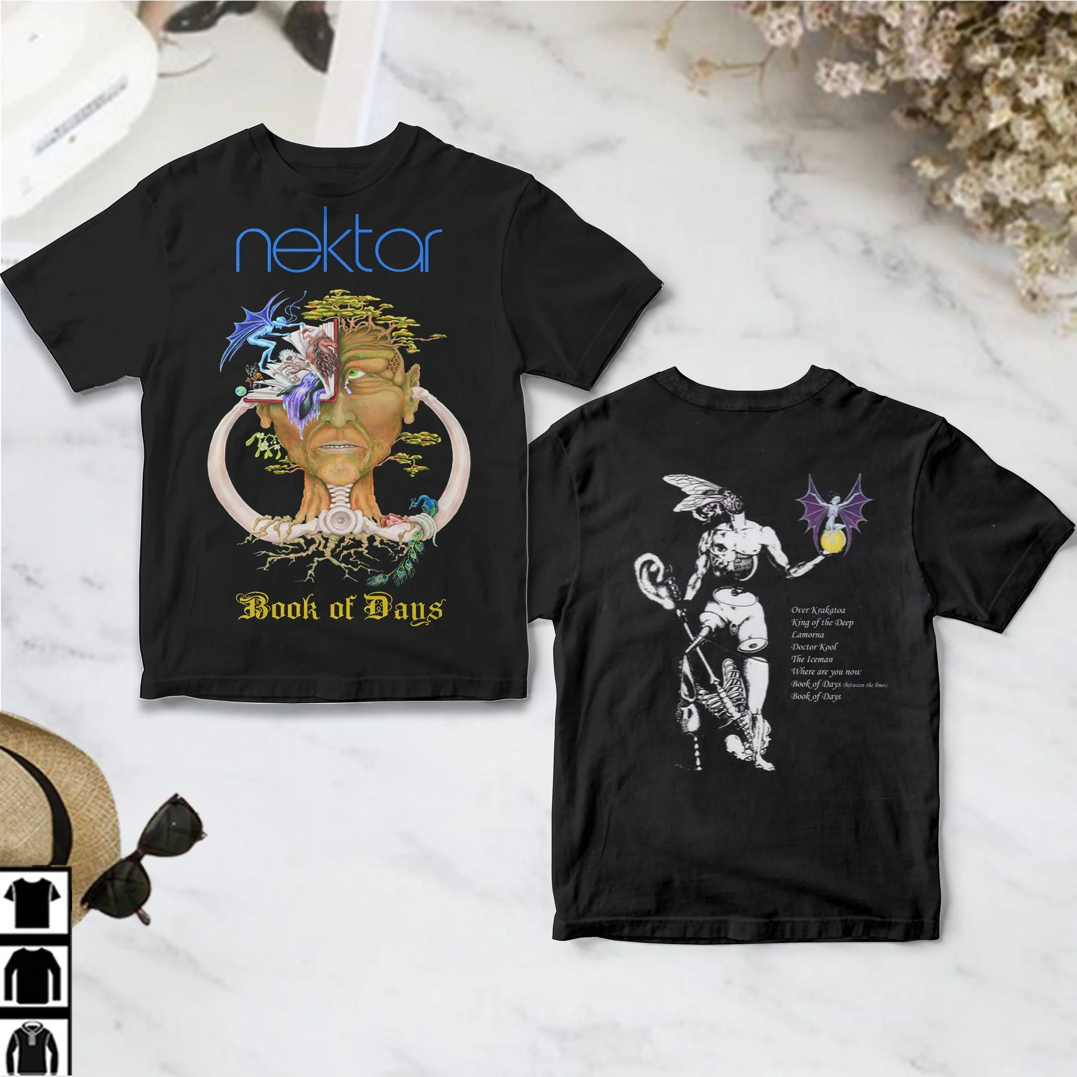 Nektar 200 - BOOKS OF DAYS - ALL OVER PRINT MS04983