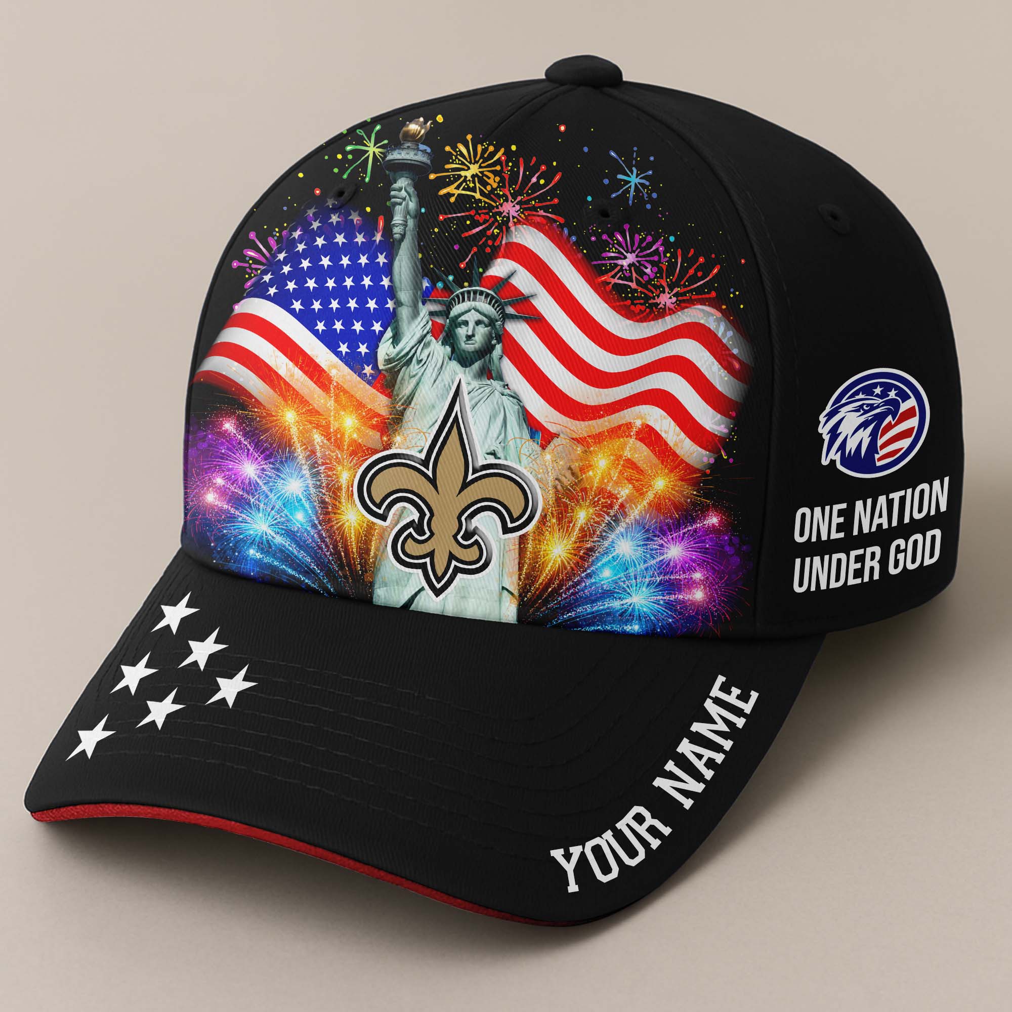 New Orleans Saints Independence Day Cap PT68522