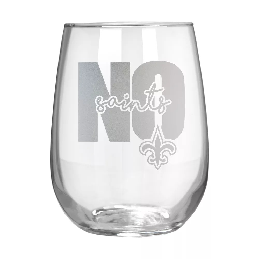New Orleans Saints Wine Glass PT74947