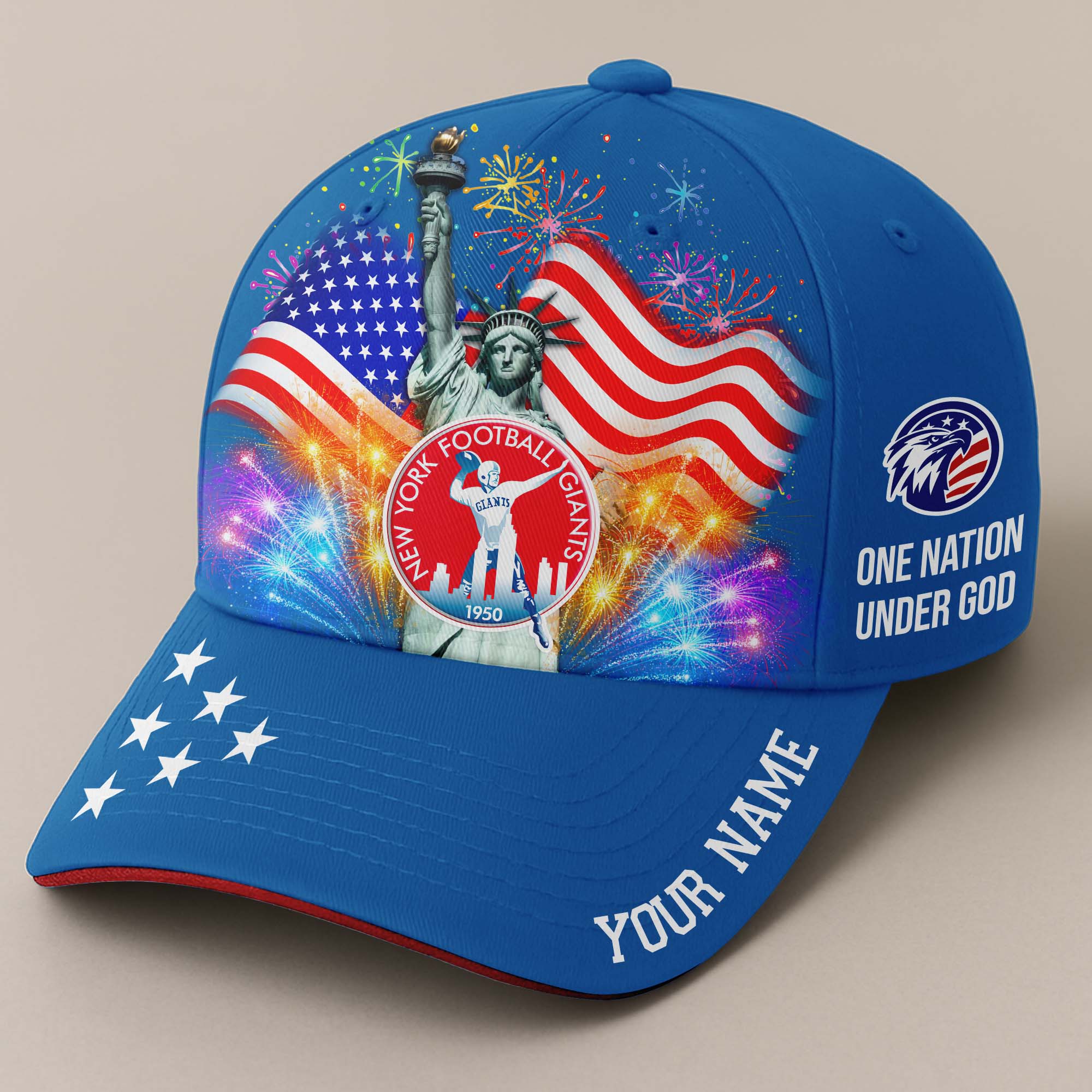 New York Giant Independence Day Cap PT68523