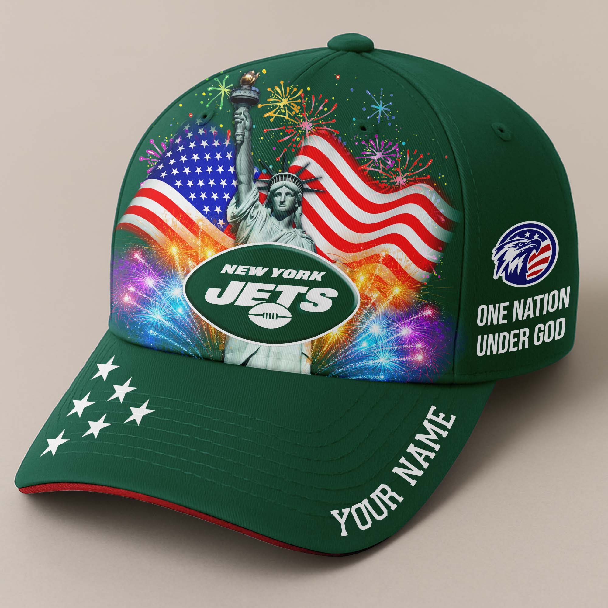 New York Jets Independence Day Cap PT68525