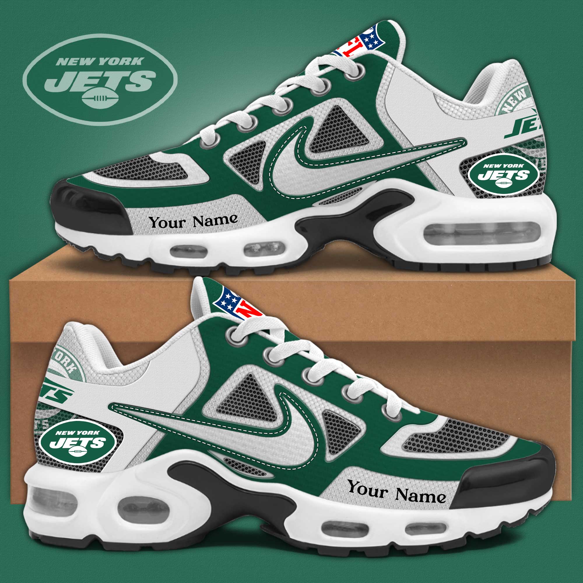 New York Jets Sport Shoes Editions Limited PT72317