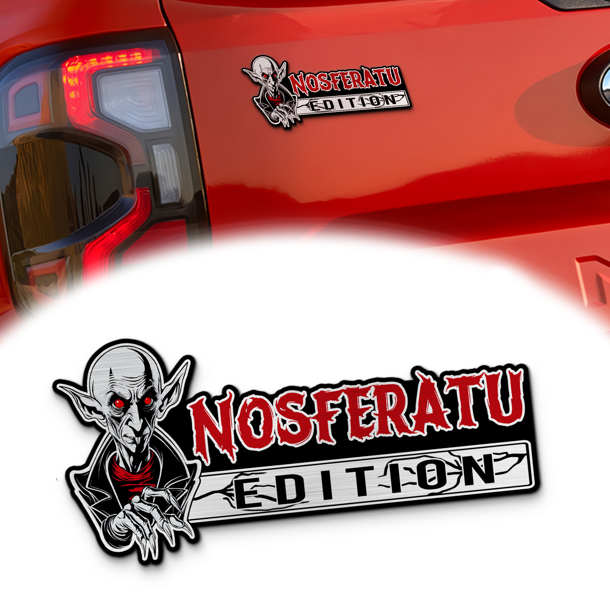 Nosferatu Edition Laser Engraved Car Emblem MS10173