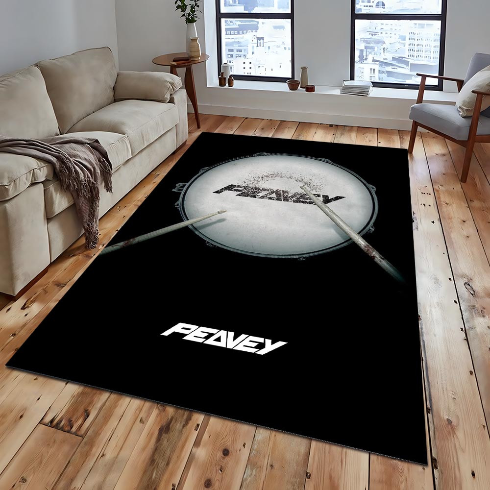 Peavey Drums  Luxurious Rug Decor Home MS07320