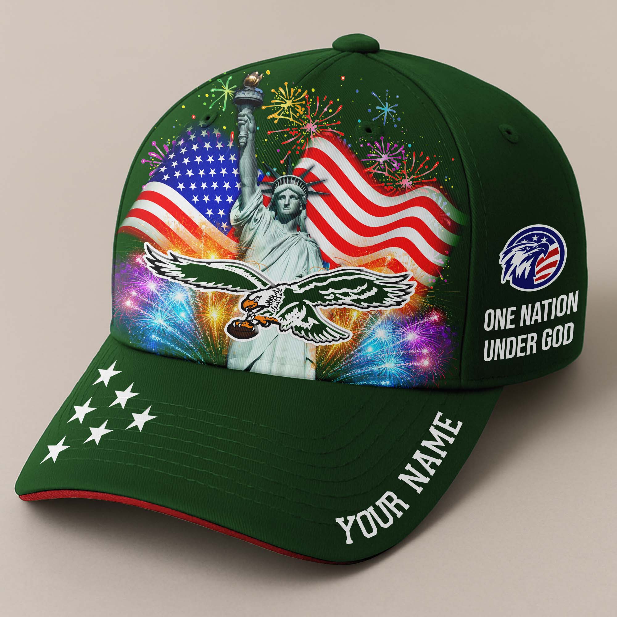 Philadelphia Eagles Independence Day Cap PT68526