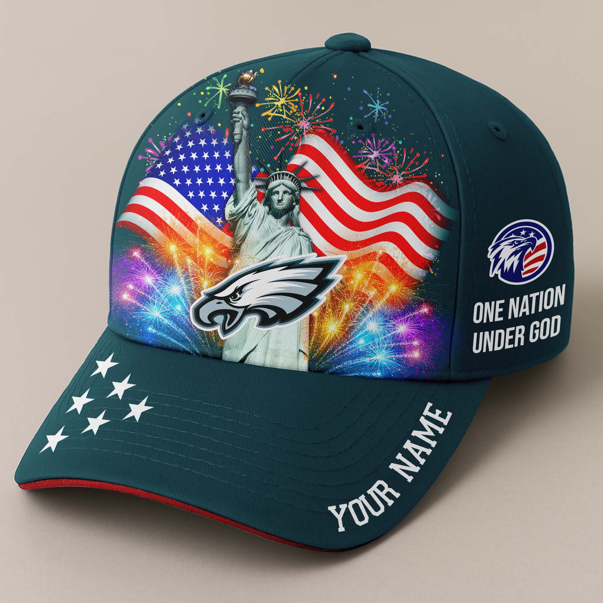 Philadelphia Eagles Independence Day Cap PT68527