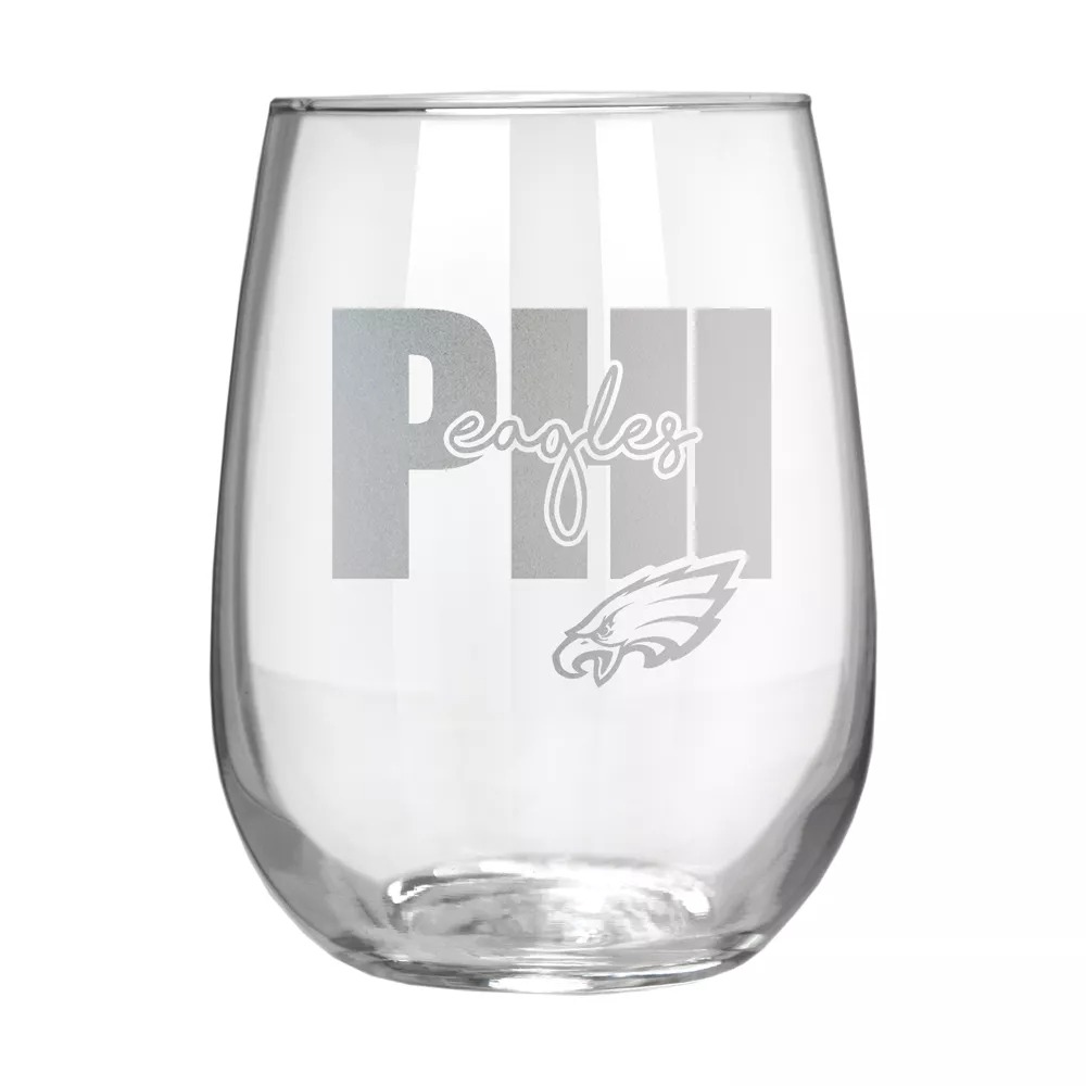 Philadelphia Eagles Wine Glass PT74950