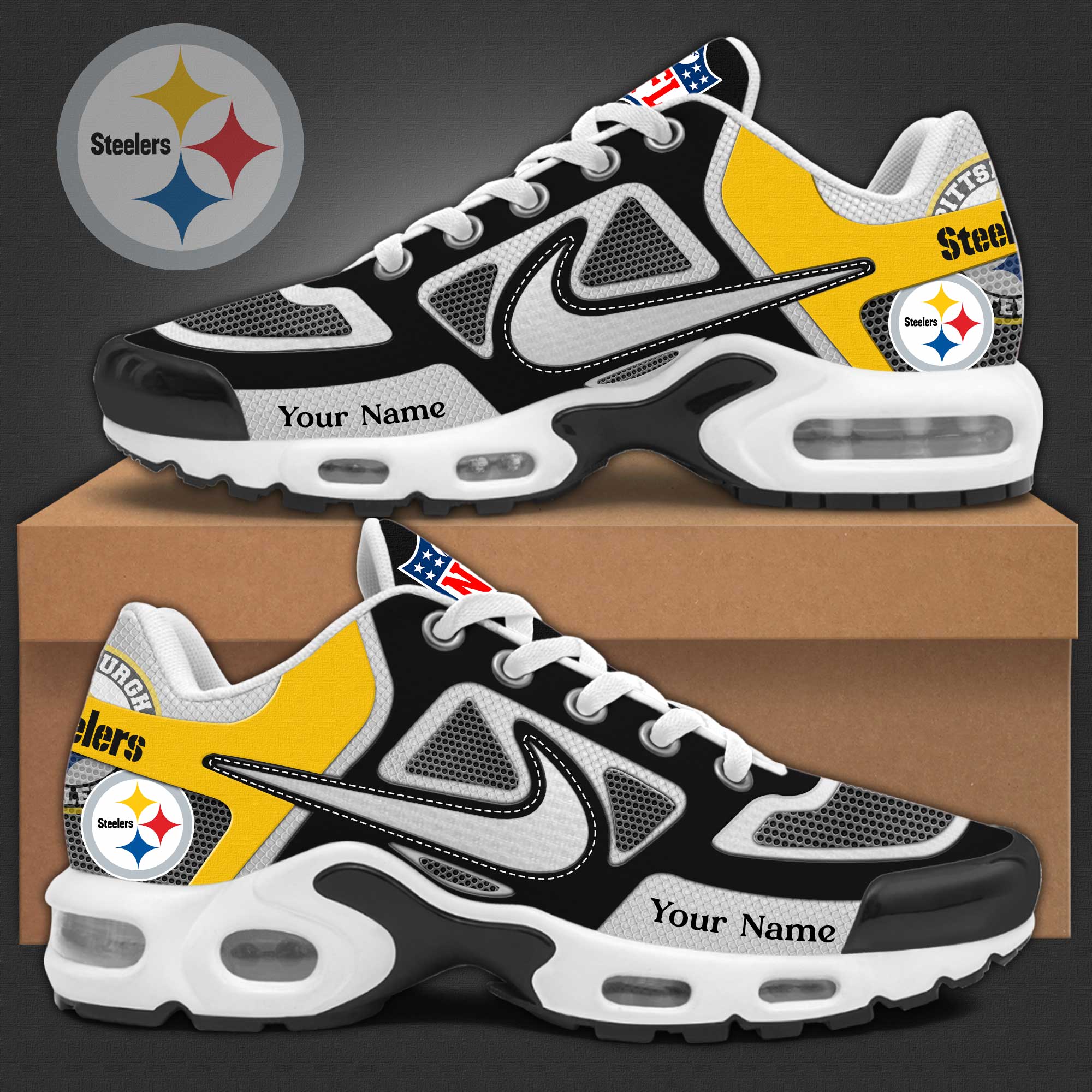 Pittsburgh Steelers Sport Shoes Editions Limited PT72319