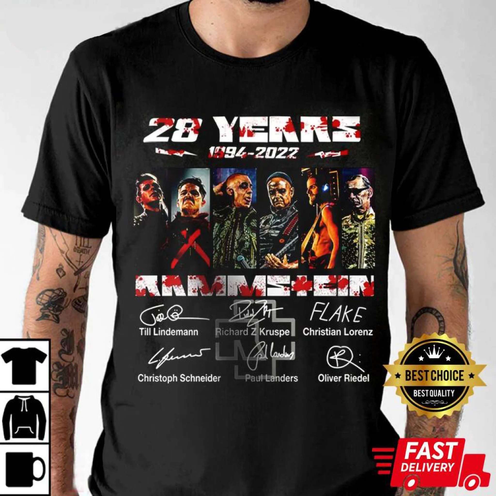 Rammstein 28TH001 - 28th Anniversary 1994-2002 MS06066