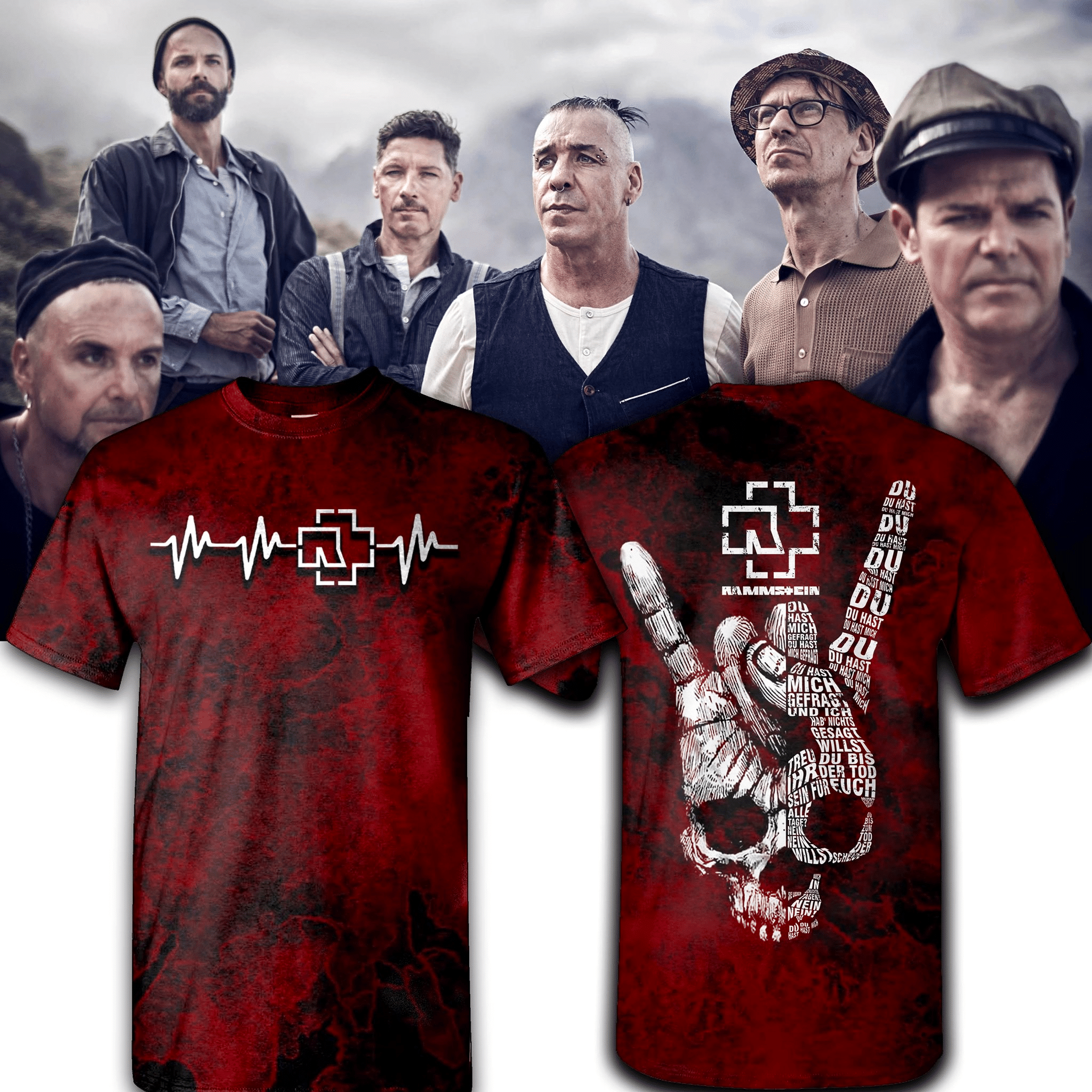 Rammstein 400 - ALL OVER PRINT MS05116