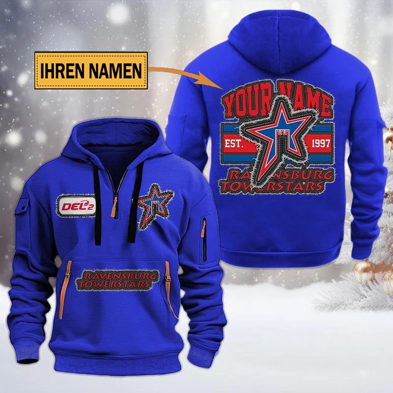 Ravensburg Towerstars Quarter Zip Hoodie PT70838