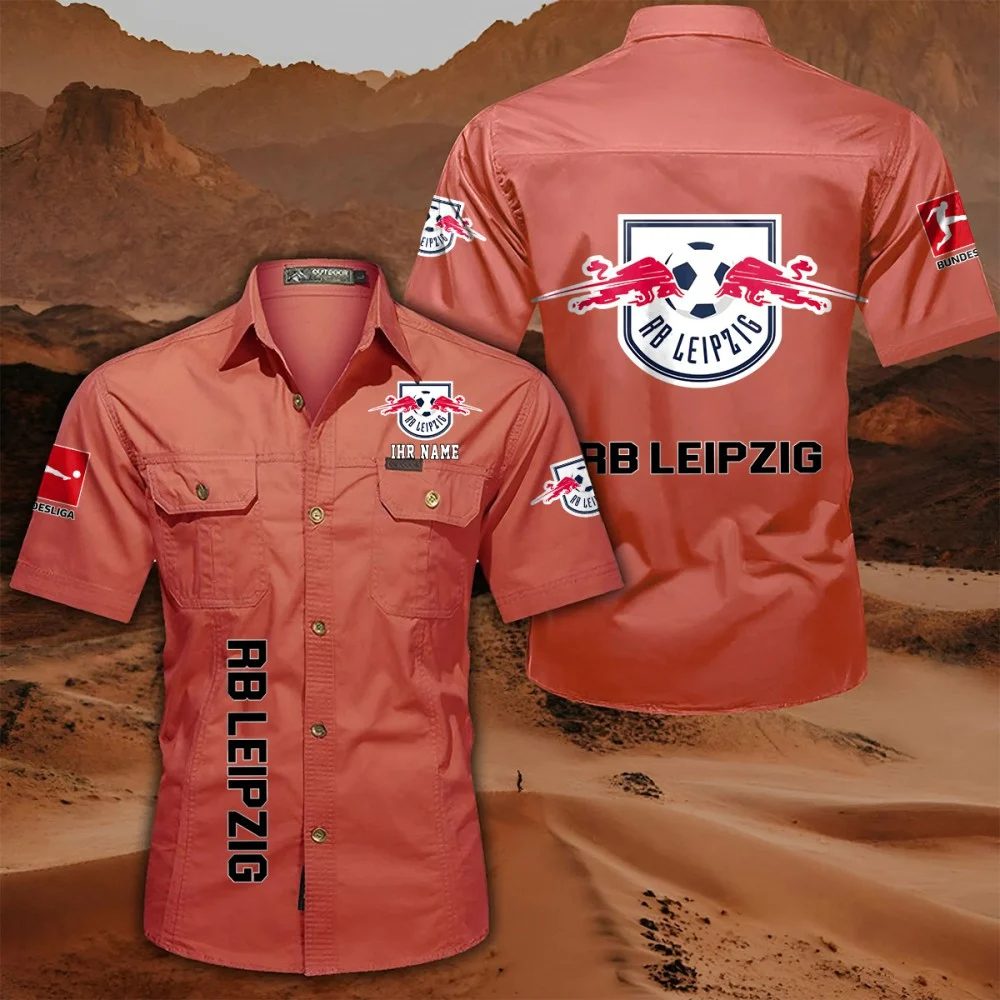 Rb Leipzig Pocket Short Sleeve Shirt PT71396