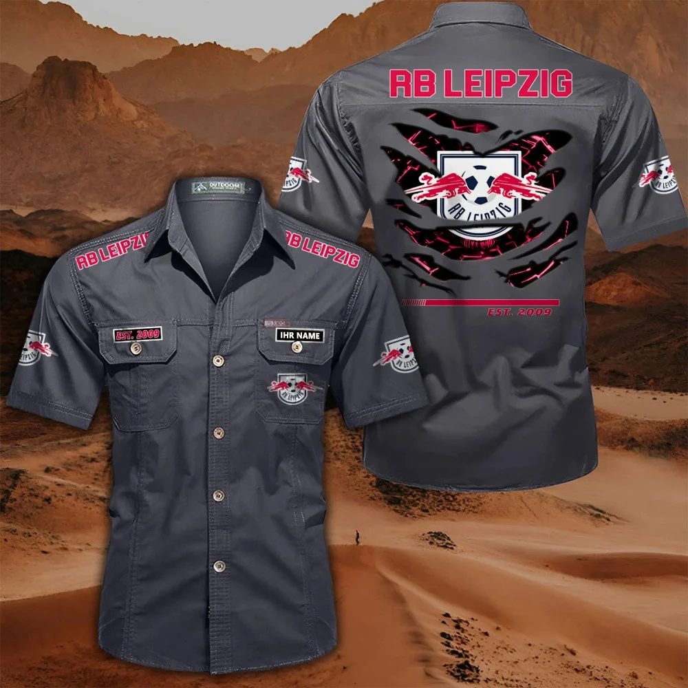Rb Leipzig Pocket Short Sleeve Shirt PT71397