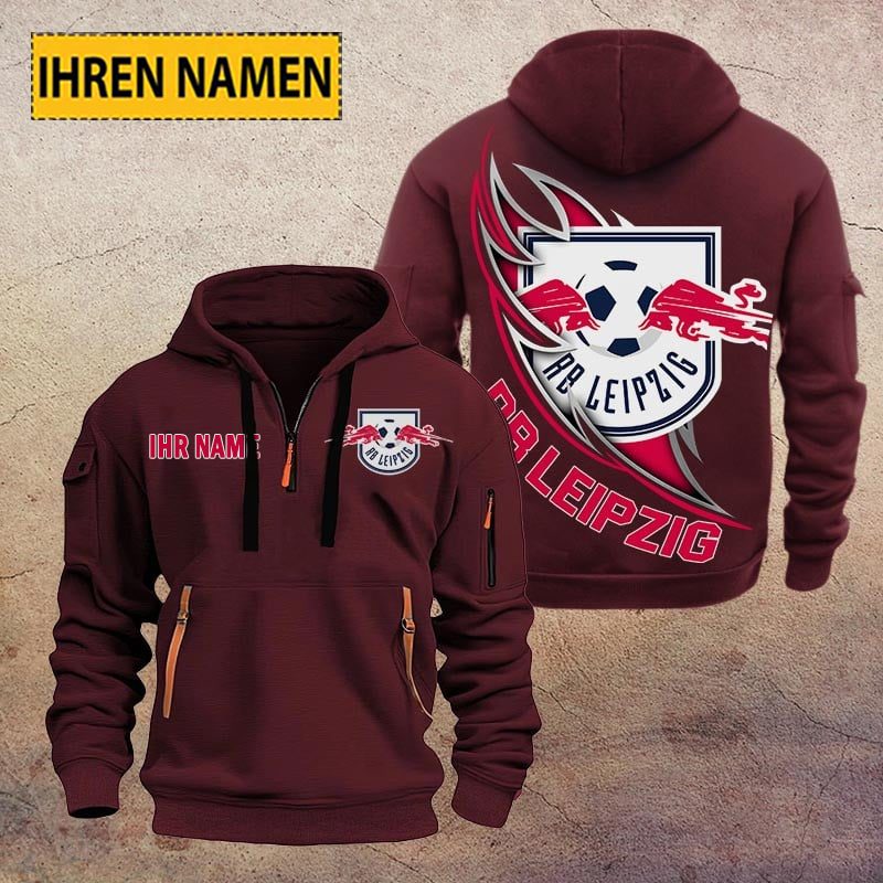 Rb Leipzig Quarter Zip Hoodie PT70840