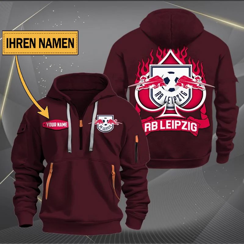 Rb Leipzig Quarter Zip Hoodie PT70841