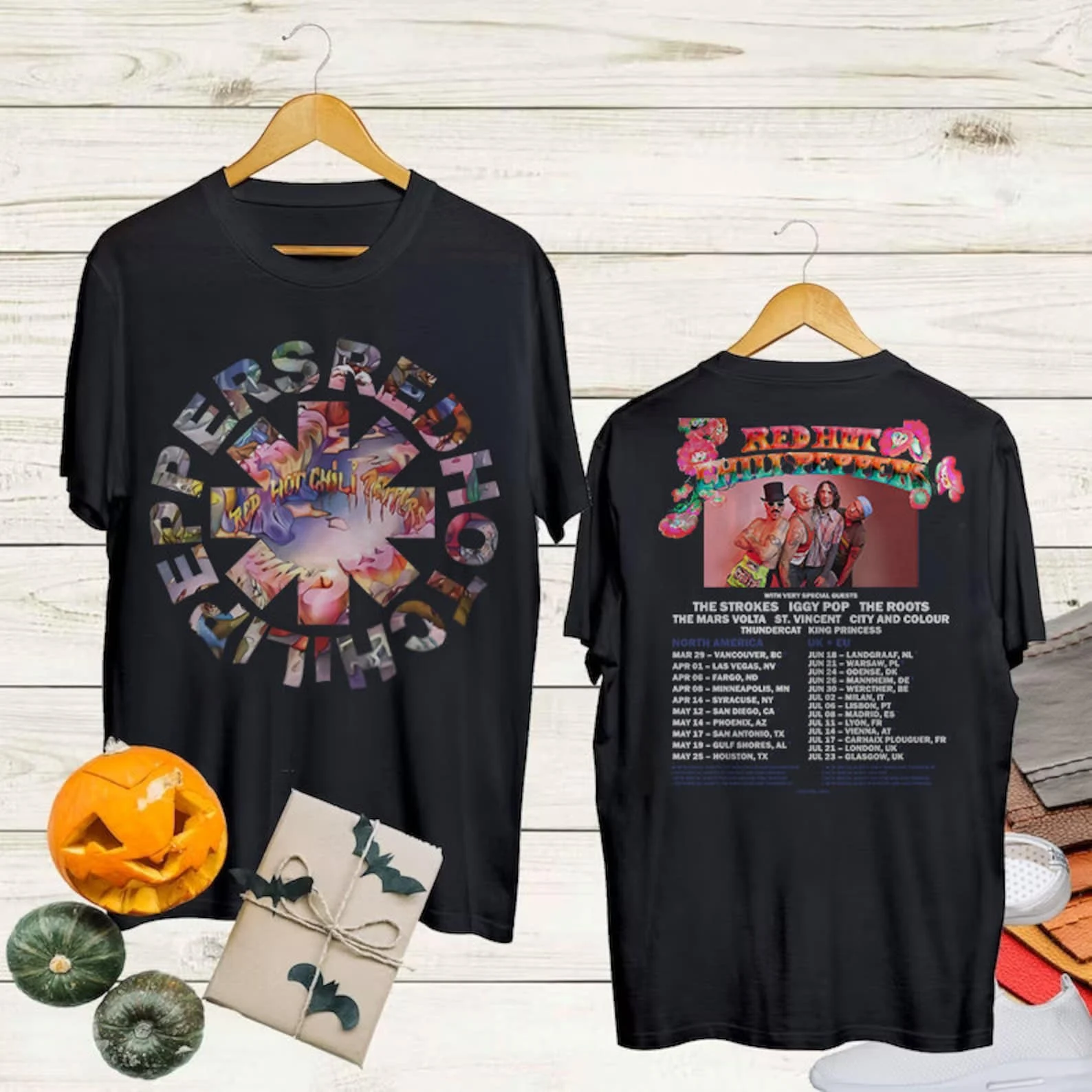 Red Hot Chili Peppers 2023100 2023 Tour Shirt MS06284