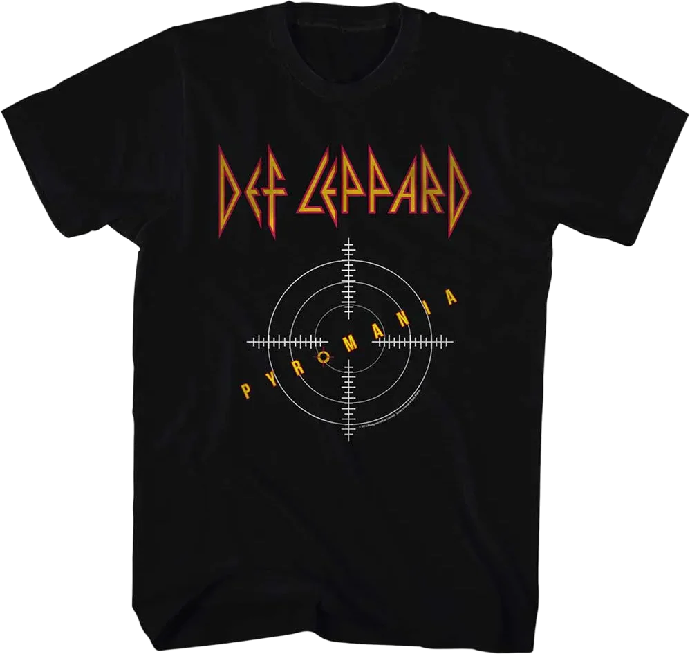 Retro Pyromania Def Leppard T-Shirt MS02795