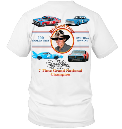 Richard Petty Nct (2) T-shirt PT72974