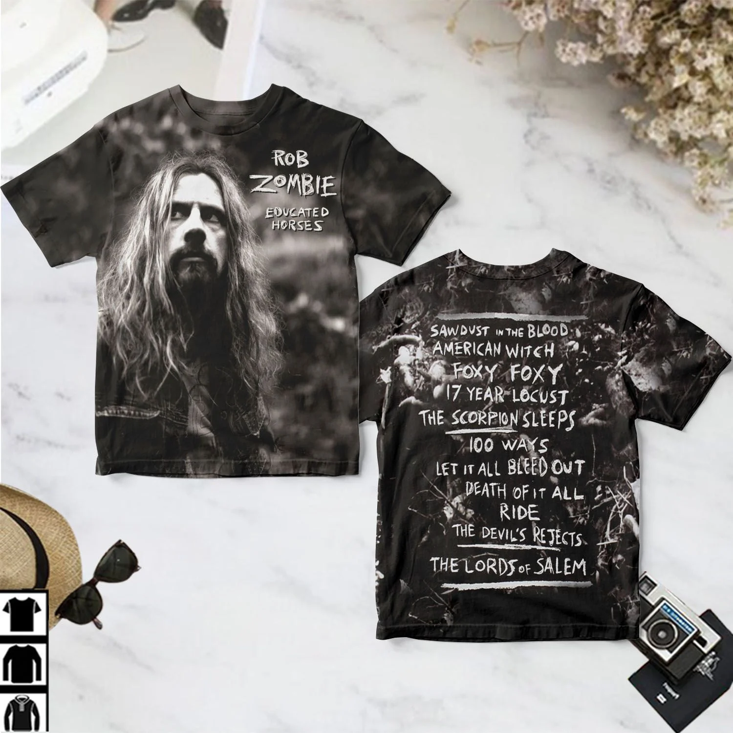 Rob Zombie 600 - EDUCATED HORSES - ALL OVER PRINT MS05167