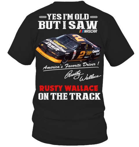 Rusty Wallace Ncd (9) T-shirt PT73158