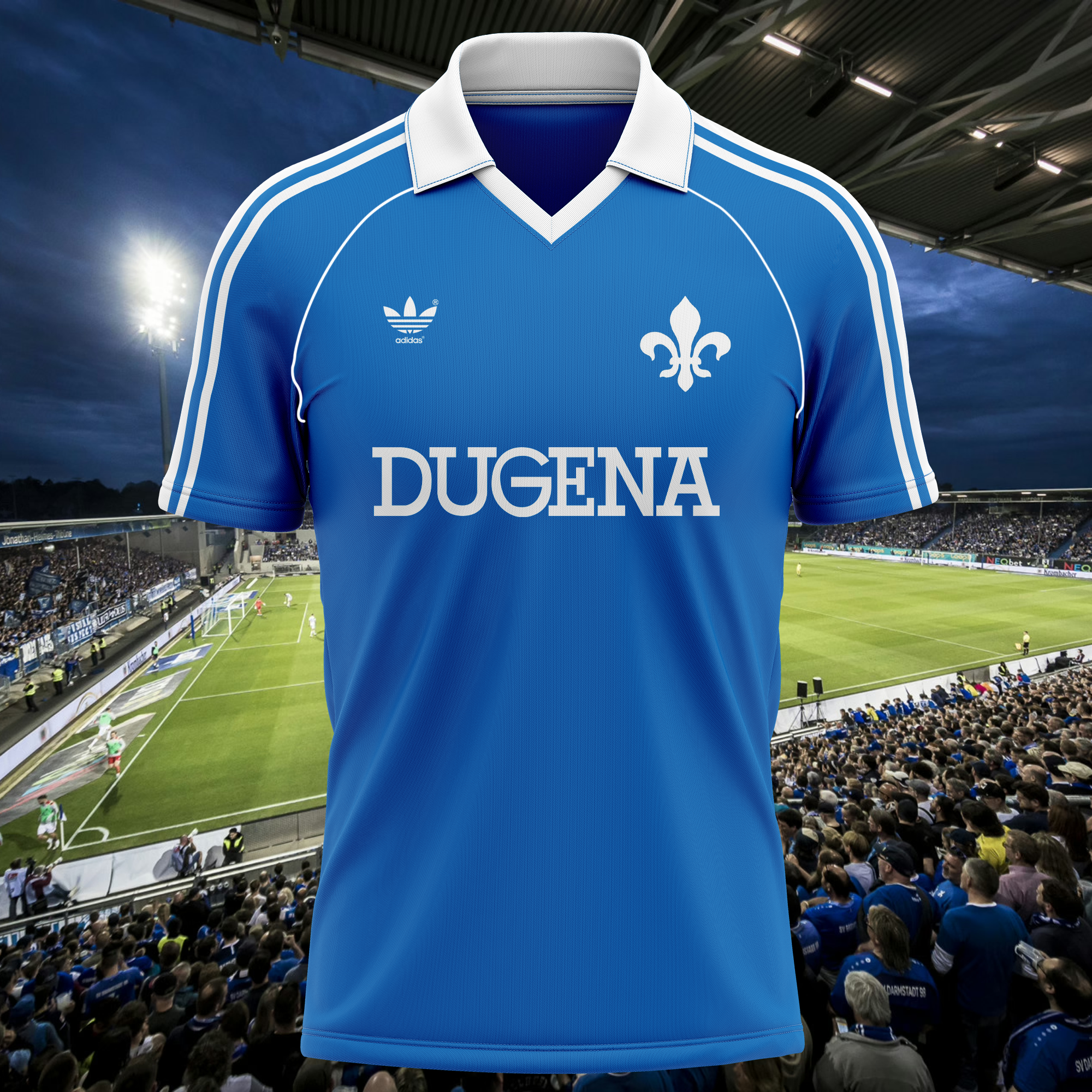 SV Darmstadt 98 1981-82 Home Kit Retro Shirt PT68548