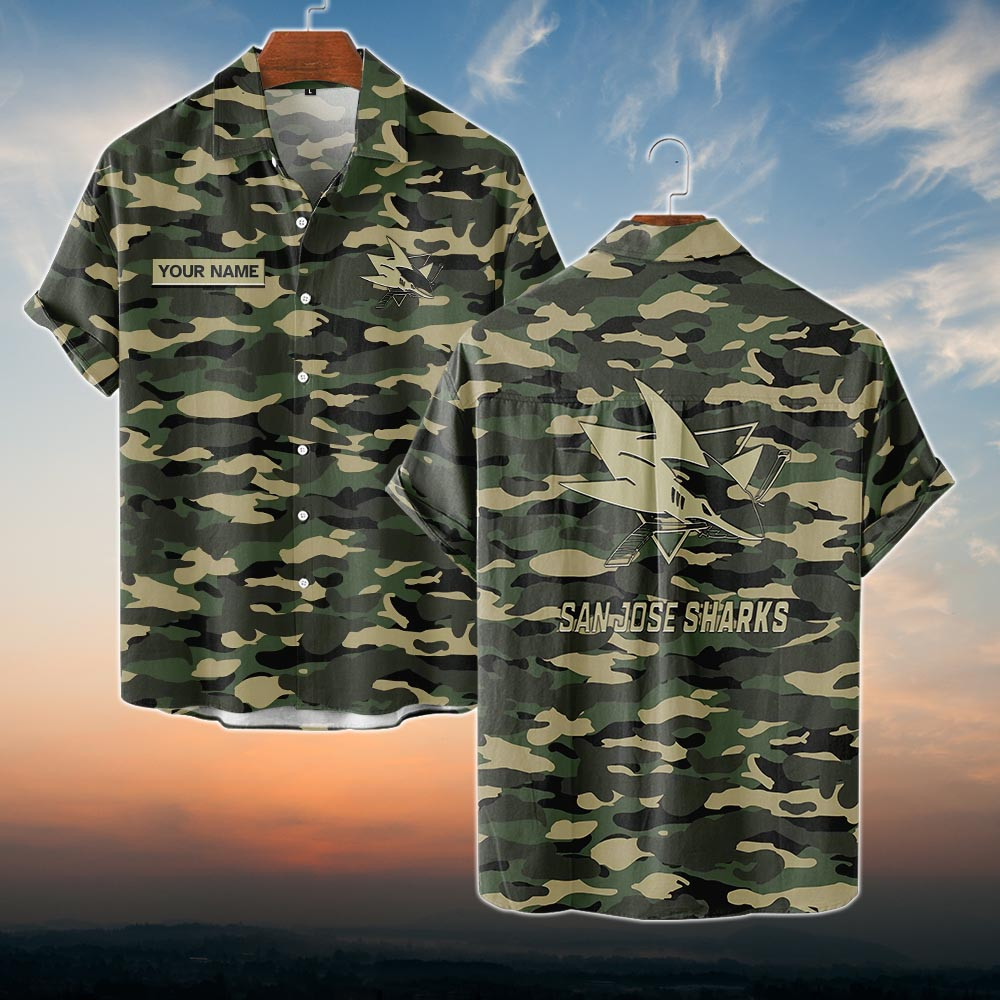 San Jose Sharks Hawaii Shirt PT69708