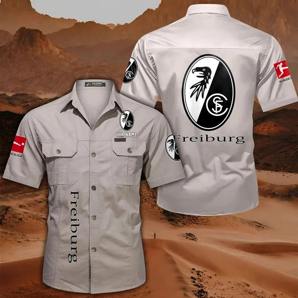 Sc Freiburg Pocket Short Sleeve Shirt PT71399