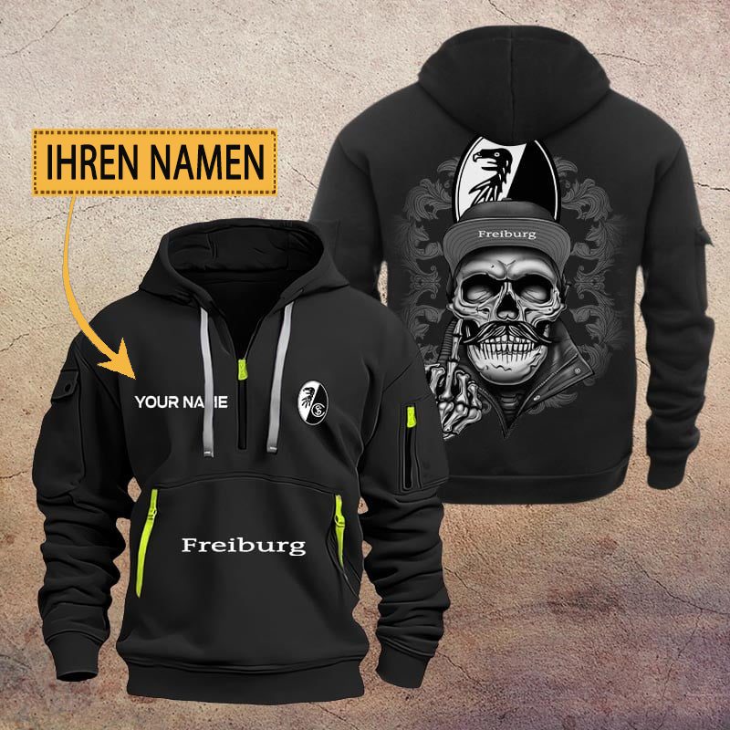 Sc Freiburg Quarter Zip Hoodie PT70844
