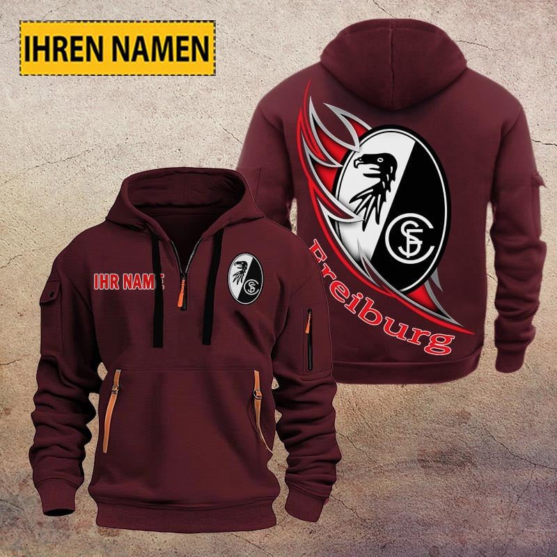 Sc Freiburg Quarter Zip Hoodie PT70845