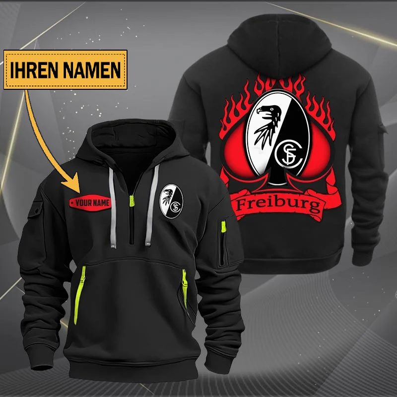 Sc Freiburg Quarter Zip Hoodie PT70846