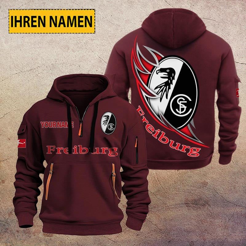 Sc Freiburg Quarter Zip Hoodie PT70847