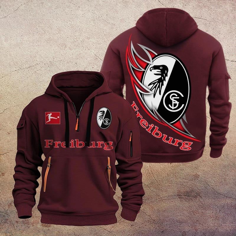 Sc Freiburg Quarter Zip Hoodie PT70848