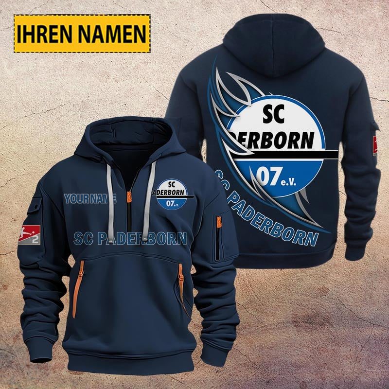 Sc Paderborn 07 Quarter Zip Hoodie PT70852