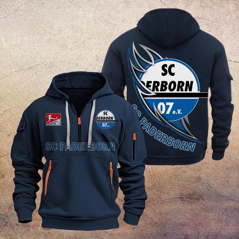 Sc Paderborn 07 Quarter Zip Hoodie PT70853